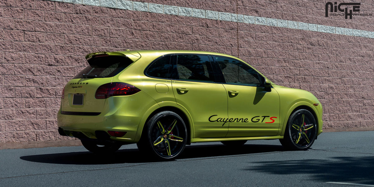 photo 4 Porsche Cayenne custom wheels Niche Spyder 22x10.0, ET , tire size X R22. 22x12.0 ET 