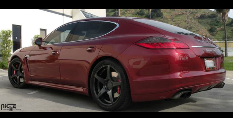 photo 2 Porsche Panamera custom wheels Niche GT-5 - M133 20x8.5, ET , tire size X R20. 20x10.0 ET 