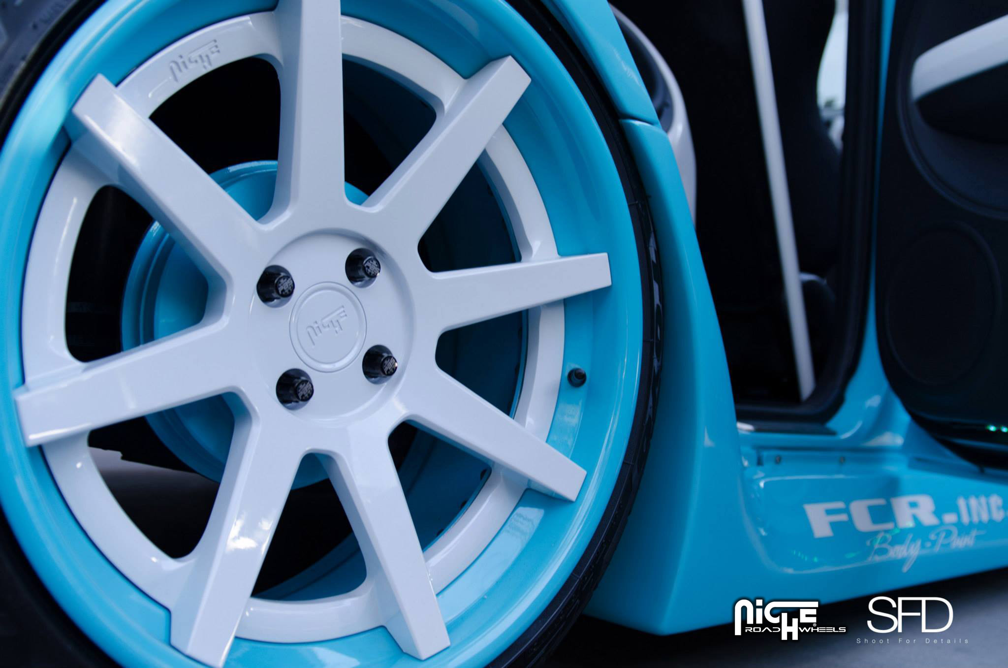 photo 1 Scion xA custom wheels Niche Vector 18x8.0, ET , tire size X R18. 18x9.0 ET 