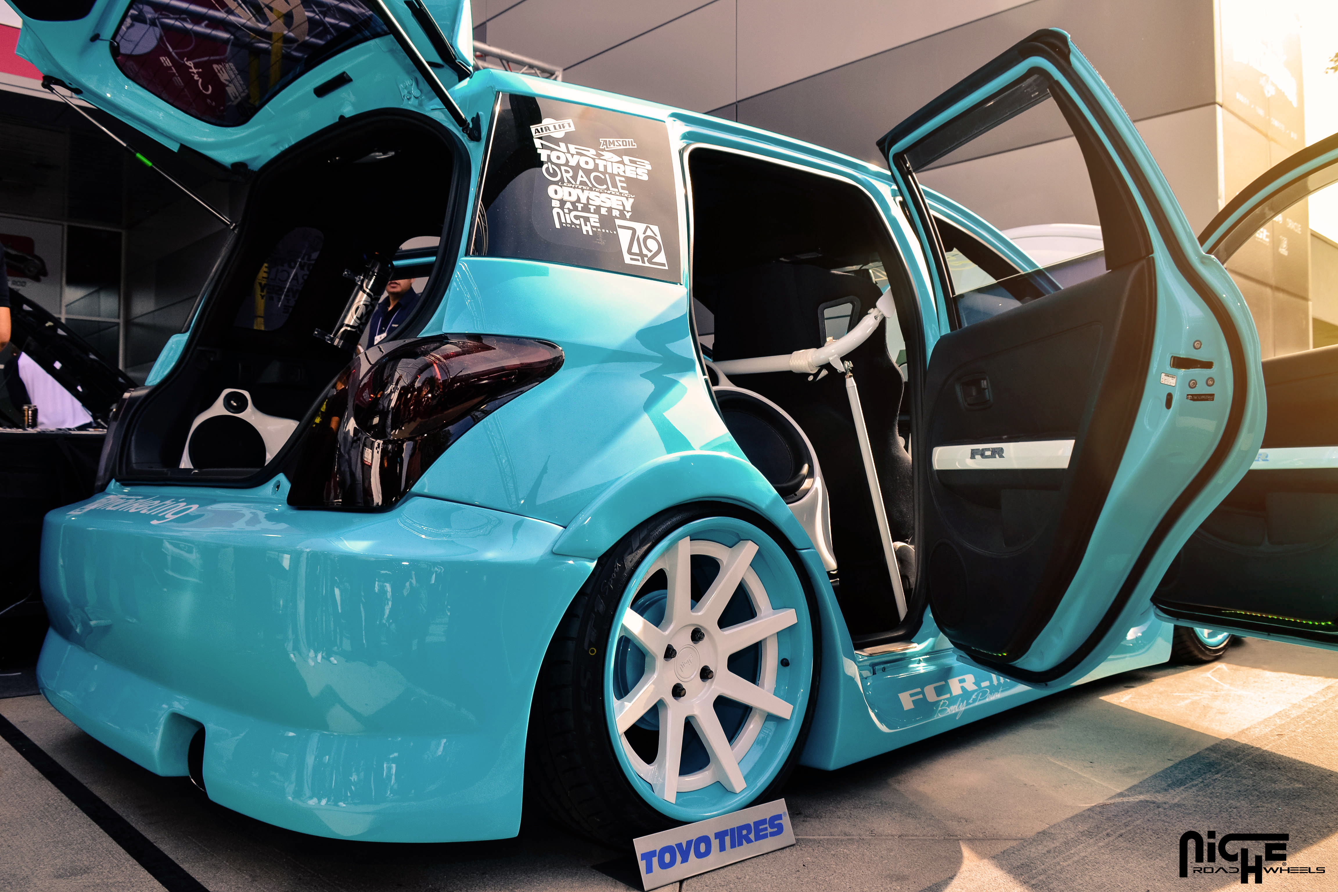 photo 4 Scion xA custom wheels Niche Vector 18x8.0, ET , tire size X R18. 18x9.0 ET 