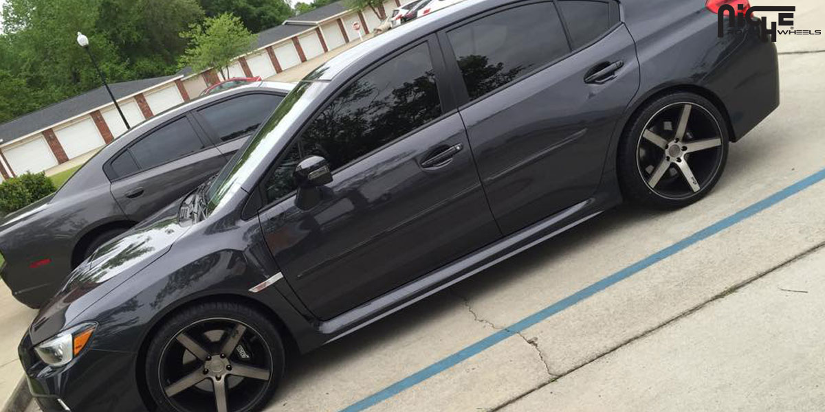 photo 4 Subaru WRX custom wheels Niche Milan - M134 19x9.5, ET , tire size X R19. x ET