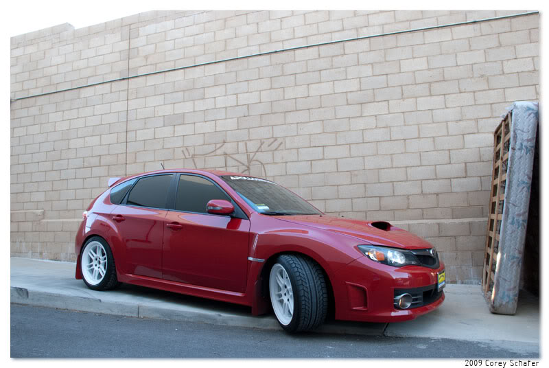 photo 11 Subaru Impreza WRX STi custom wheels Enkei RPF1 18x10.0, ET +35, tire size 265/35 R18. 18x10.0 ET+38 