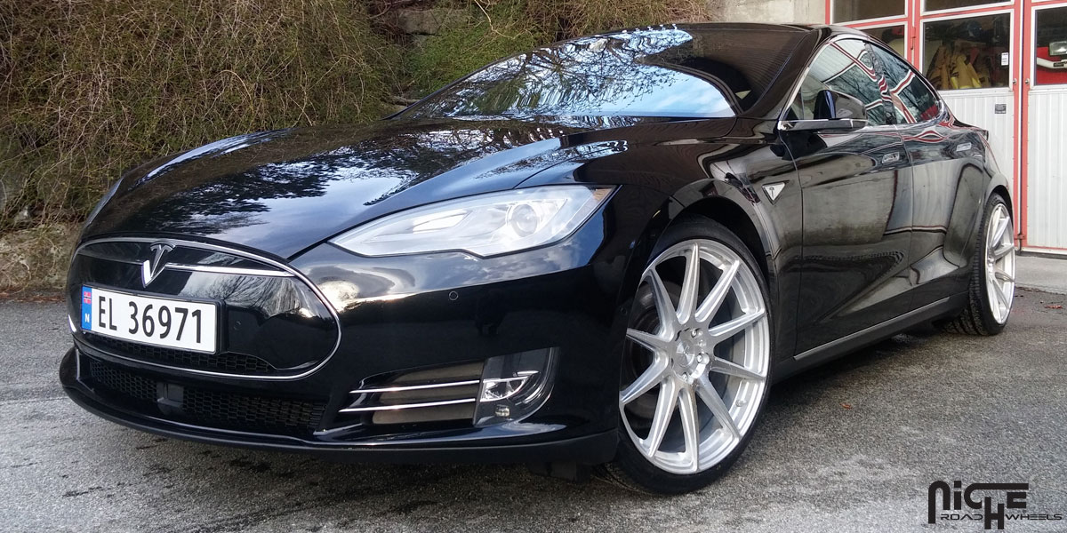 photo 1 Tesla Model S custom wheels Niche Essen - M146 21x9.0, ET , tire size X R21. 21x10.5 ET 