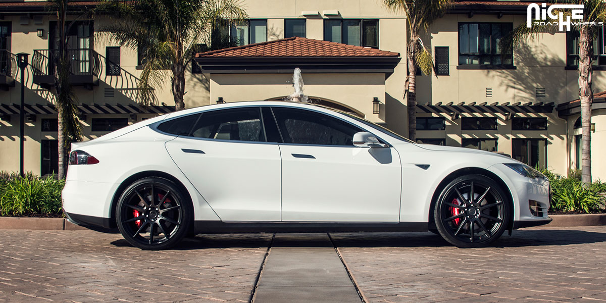 photo 4 Tesla Model S custom wheels Niche Essen - M147 21x9.0, ET , tire size X R21. x ET 