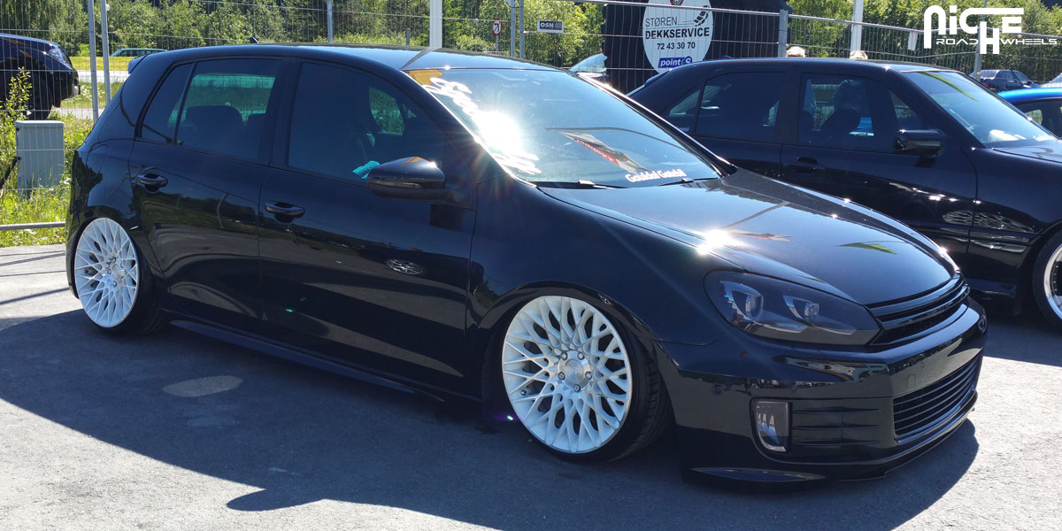 photo 1 Volkswagen Golf custom wheels Niche Citrine - M156 18x8.0, ET , tire size 215/35 R18. x ET 
