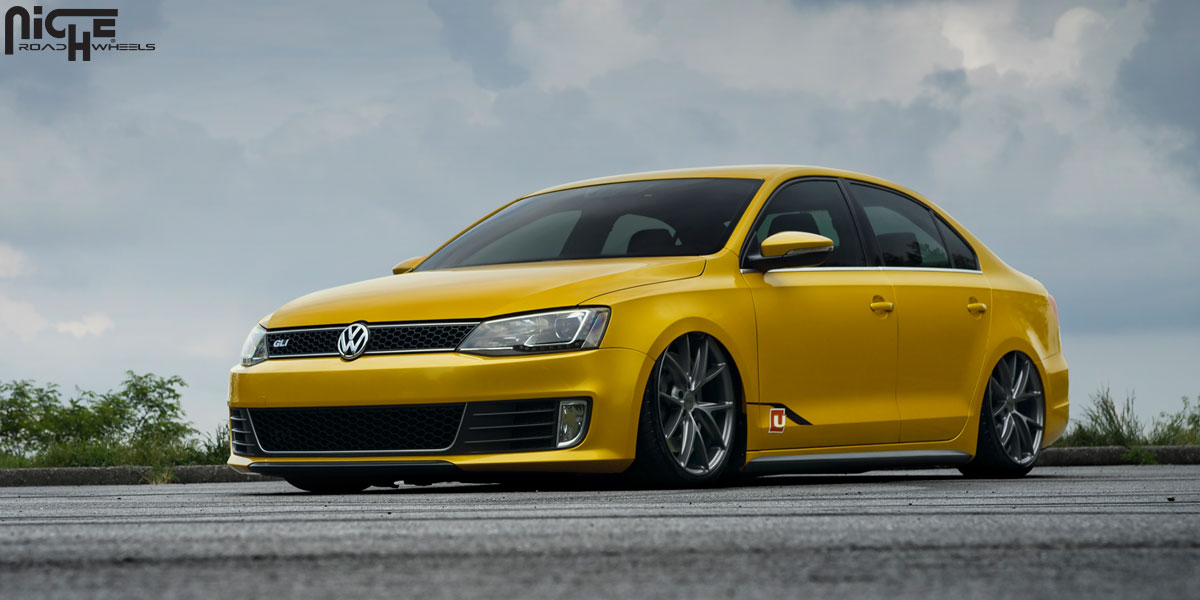photo 5 Volkswagen GLI custom wheels Niche Misano - M116 19x8.5, ET +42, tire size 225/35 R19. x ET