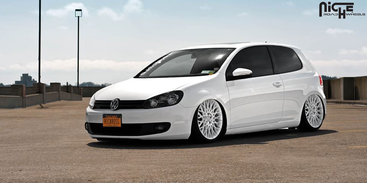 photo 1 Volkswagen Golf custom wheels Niche Citrine - M156 19x8.5, ET +42, tire size 255/35 R19. x ET