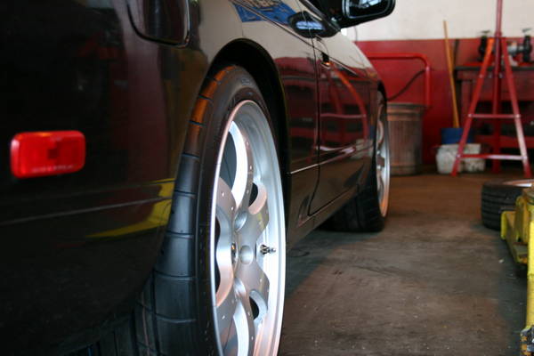 photo 2 Nissan S13 custom wheels Rays Engineering Nissan 350z 18x8.0, ET +30, tire size 225/40 R18. 18x8.5 ET+33 