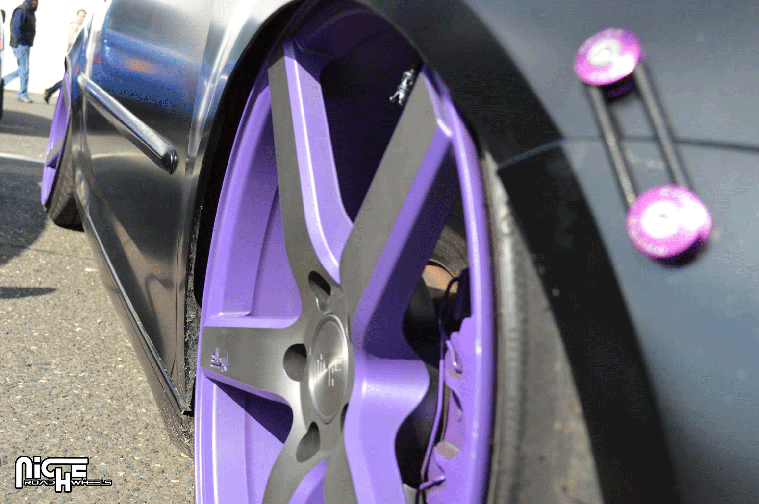 photo 1 Volkswagen Golf custom wheels Niche Milan - M134 19x8.5, ET , tire size 215/35 R19. 19x9.5 ET 
