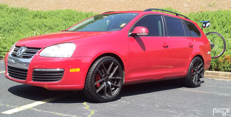 photo 1 Volkswagen Jetta custom wheels Niche Targa - M130 19x8.5, ET +42, tire size 235/35 R19. x ET 