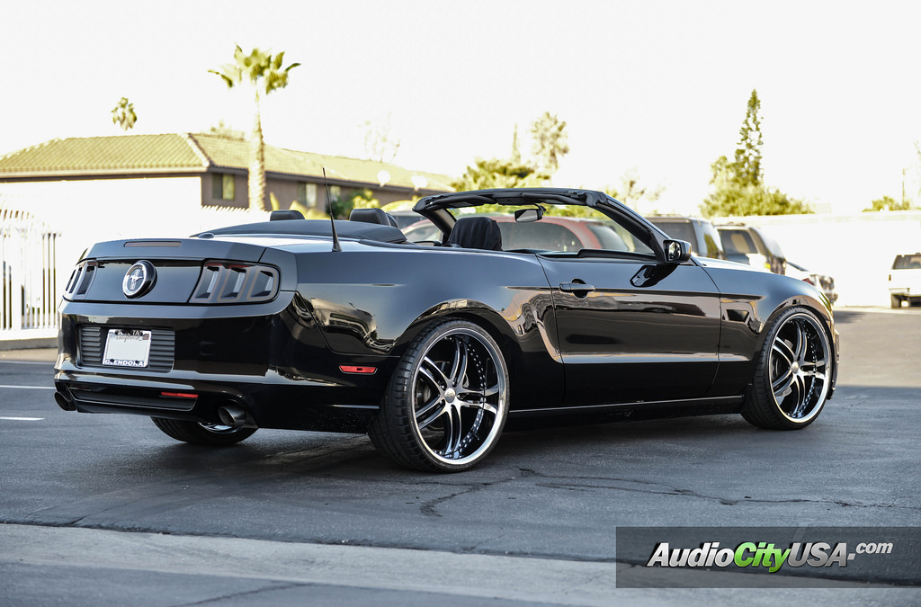 photo 2 Ford Mustang custom wheels XIX X15 20x9.0, ET , tire size 235/30 R20. 22x10.5 ET 275/25 R22