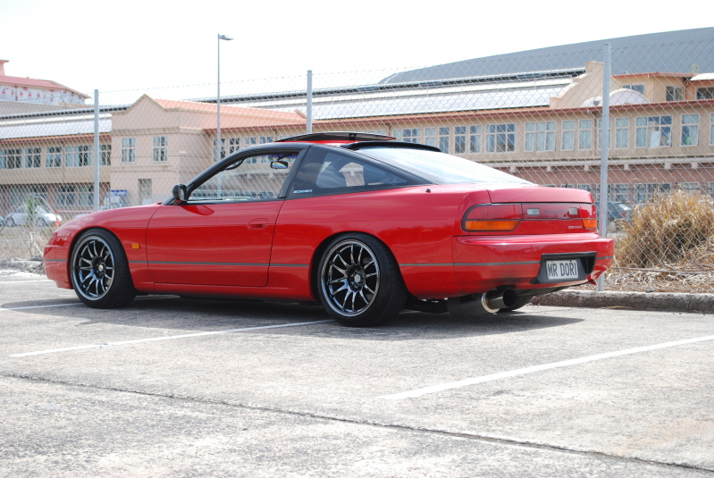 photo 1 Nissan S13 custom wheels Dot Com Racing  17x9.0, ET +15, tire size 215/45 R17. 17x9.0 ET+10 