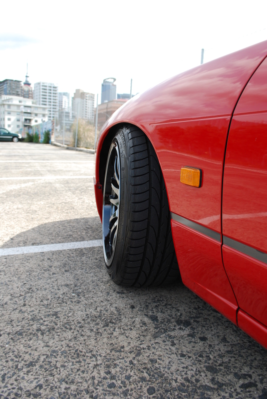 photo 2 Nissan S13 custom wheels Dot Com Racing  17x9.0, ET +15, tire size 215/45 R17. 17x9.0 ET+10 
