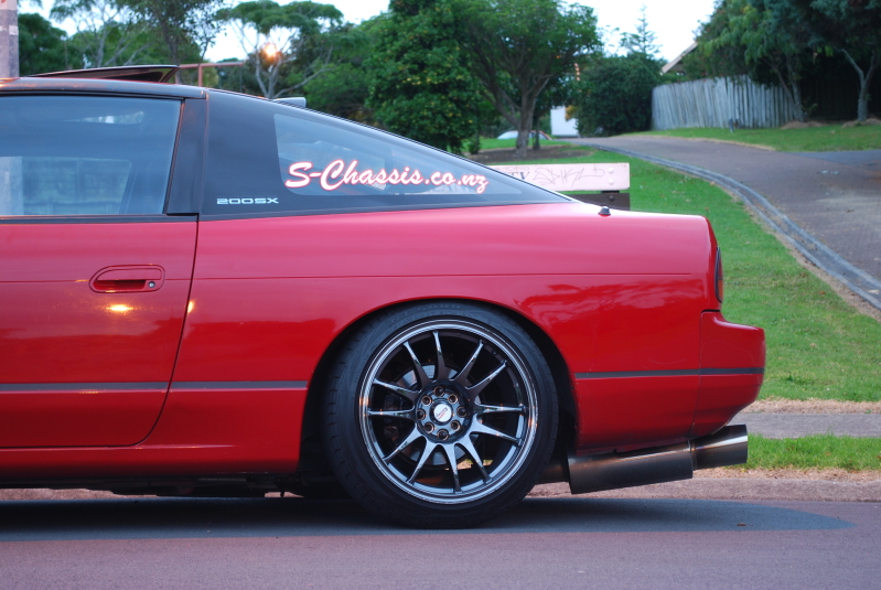 photo 8 Nissan S13 custom wheels Dot Com Racing  17x9.0, ET +15, tire size 215/45 R17. 17x9.0 ET+10 