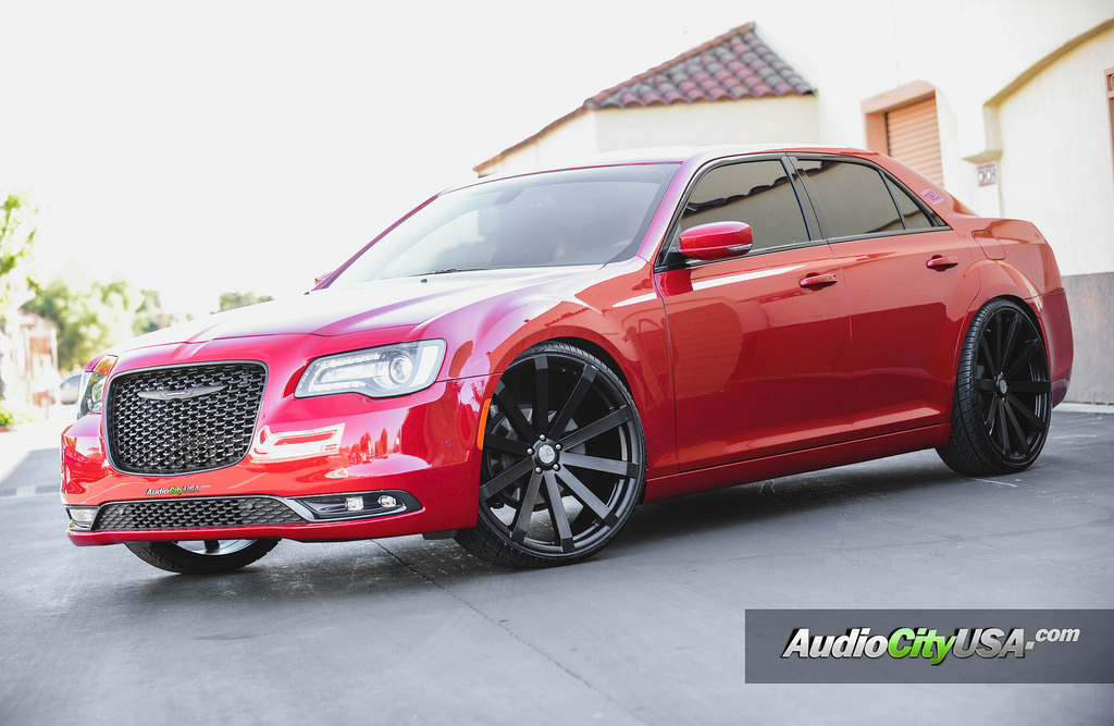 photo 4 Chrysler 300 custom wheels Velocity VW 12 24x9.5, ET , tire size 275/25 R24. x ET 