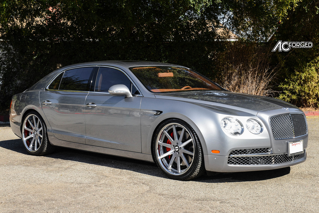 photo 2 Bentley Flying Spur custom wheels AC Forged ACR 413 22x9.0, ET , tire size 365/35 R22. 22x10.5 ET 295/30 R22