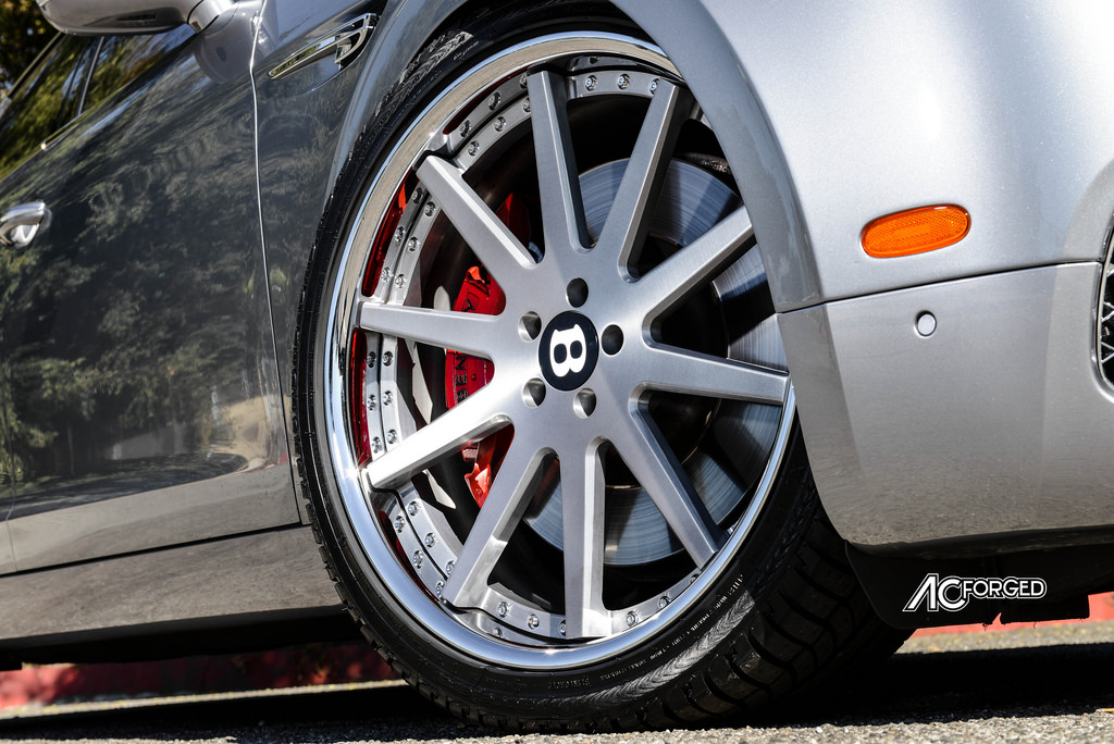 photo 1 Bentley Flying Spur custom wheels AC Forged ACR 413 22x9.0, ET , tire size 365/35 R22. 22x10.5 ET 295/30 R22