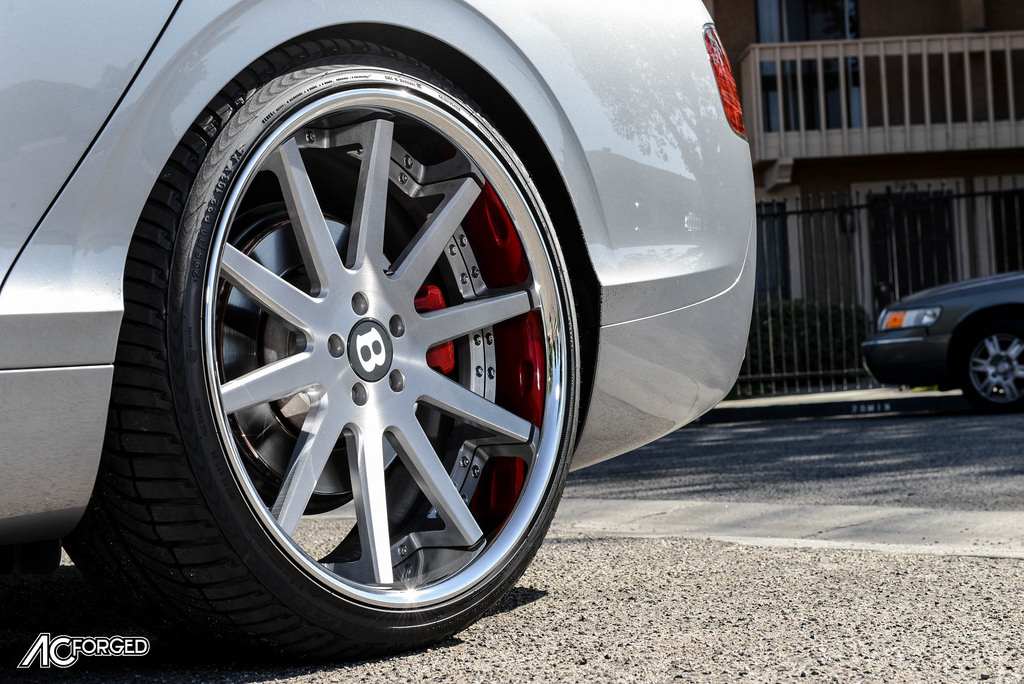 photo 4 Bentley Flying Spur custom wheels AC Forged ACR 413 22x9.0, ET , tire size 365/35 R22. 22x10.5 ET 295/30 R22