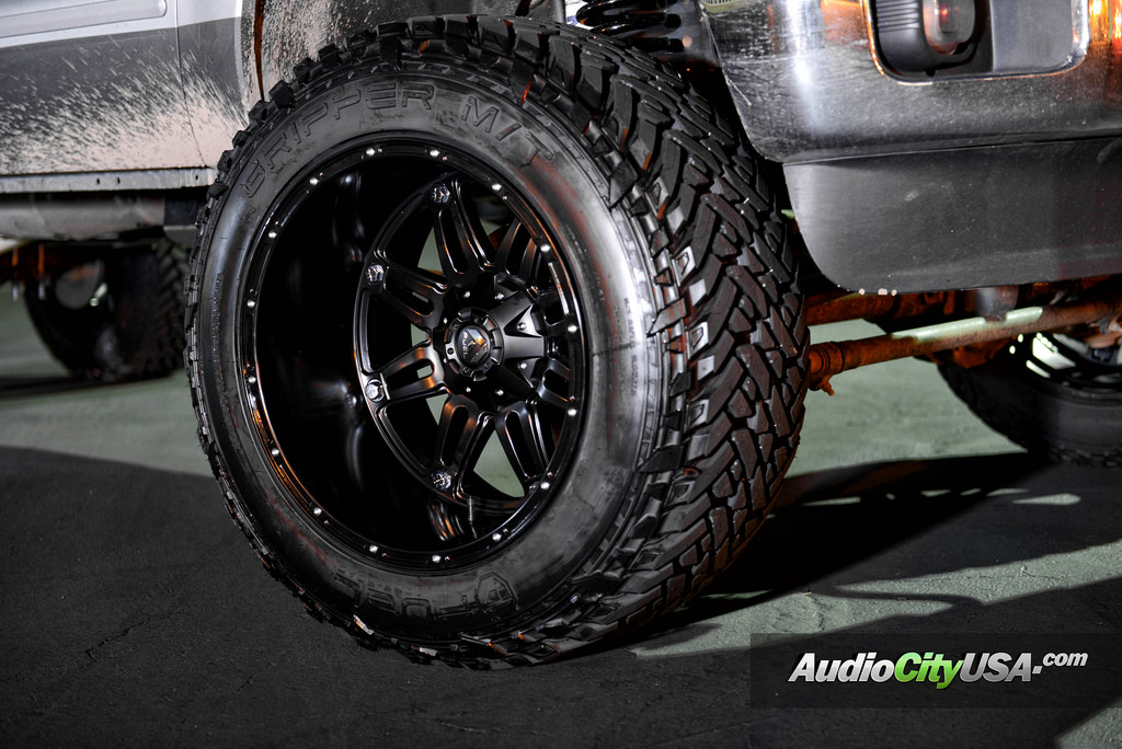 photo 1 Ford F-250 custom wheels Fuel Hostage 22x14.0, ET , tire size 345/55 R22. x ET 
