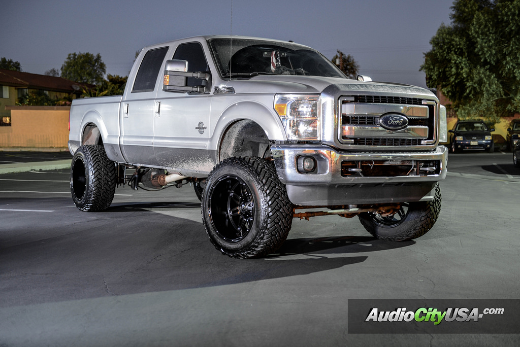photo 3 Ford F-250 custom wheels Fuel Hostage 22x14.0, ET , tire size 345/55 R22. x ET 