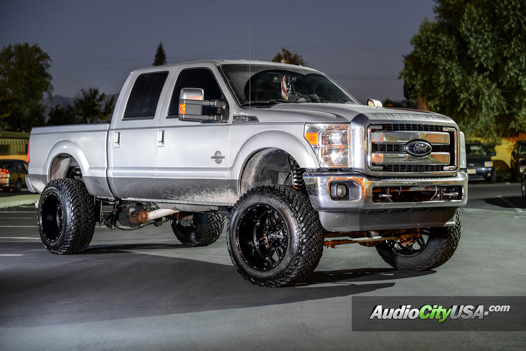 photo 5 Ford F-250 custom wheels Fuel Hostage 22x14.0, ET , tire size 345/55 R22. x ET 