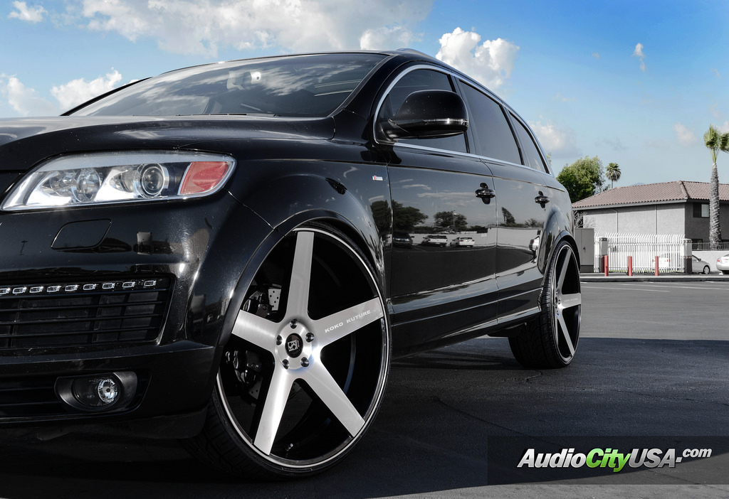 photo 7 Audi Q7 custom wheels Koko Kuture Sardinia 5 26x10.0, ET , tire size 275/25 R26. x ET