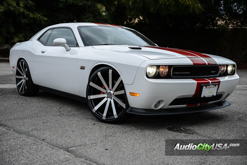 photo 6 Dodge Challenger custom wheels Velocity VW 12 24x10.0, ET , tire size 255/30 R24. x ET