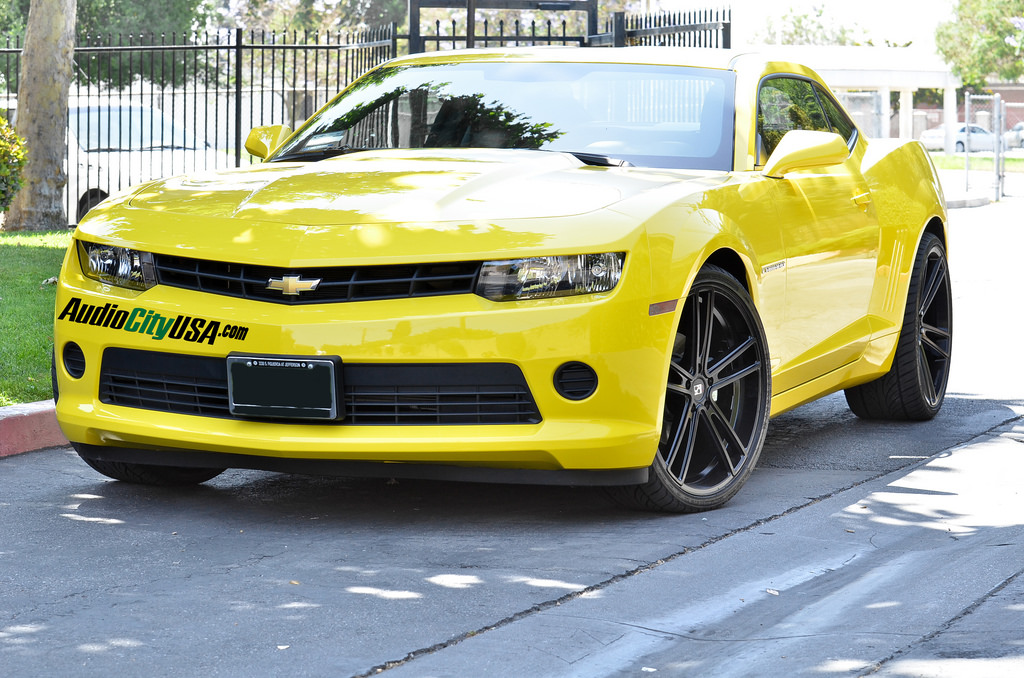 photo 2 Chevrolet Camaro custom wheels Koko Kuture Massa 5 22x9.0, ET , tire size 265/30 R22. 22x10.5 ET 295/25 R22