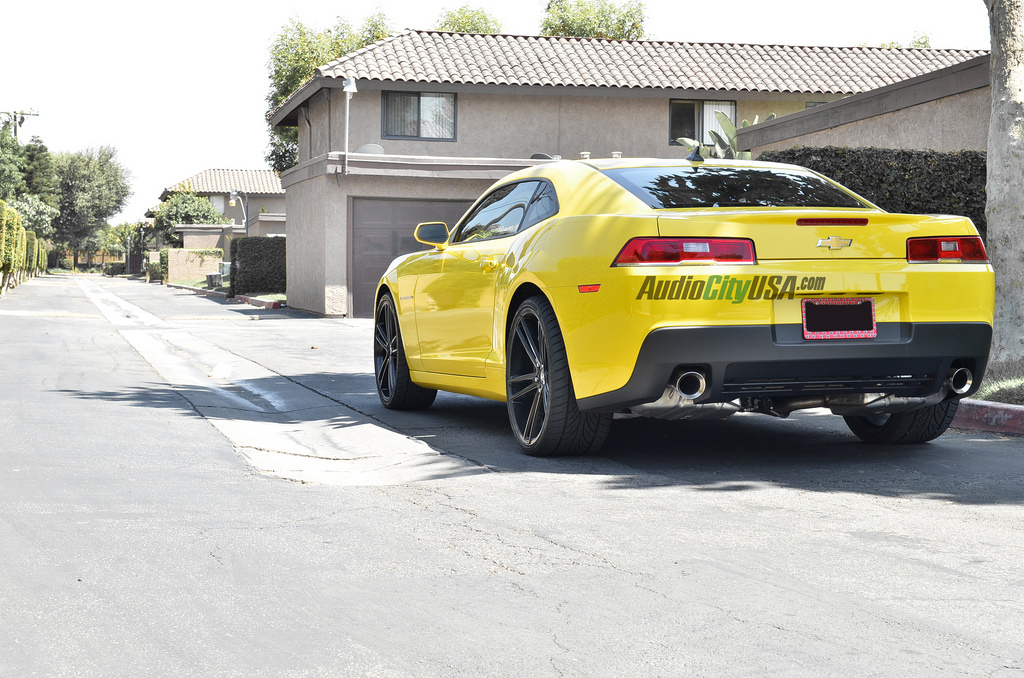 photo 3 Chevrolet Camaro custom wheels Koko Kuture Massa 5 22x9.0, ET , tire size 265/30 R22. 22x10.5 ET 295/25 R22