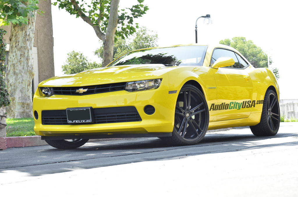 photo 4 Chevrolet Camaro custom wheels Koko Kuture Massa 5 22x9.0, ET , tire size 265/30 R22. 22x10.5 ET 295/25 R22