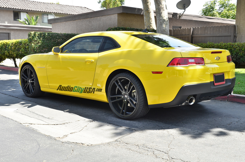 photo 6 Chevrolet Camaro custom wheels Koko Kuture Massa 5 22x9.0, ET , tire size 265/30 R22. 22x10.5 ET 295/25 R22