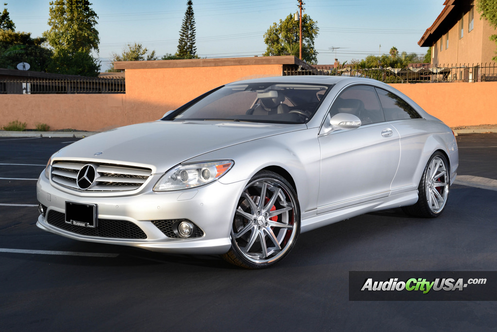 photo 2 Mercedes-Benz CL-Class custom wheels Asanti ABL 5 22x9.0, ET , tire size 245/30 R22. 22x10.5 ET 295/25 R22