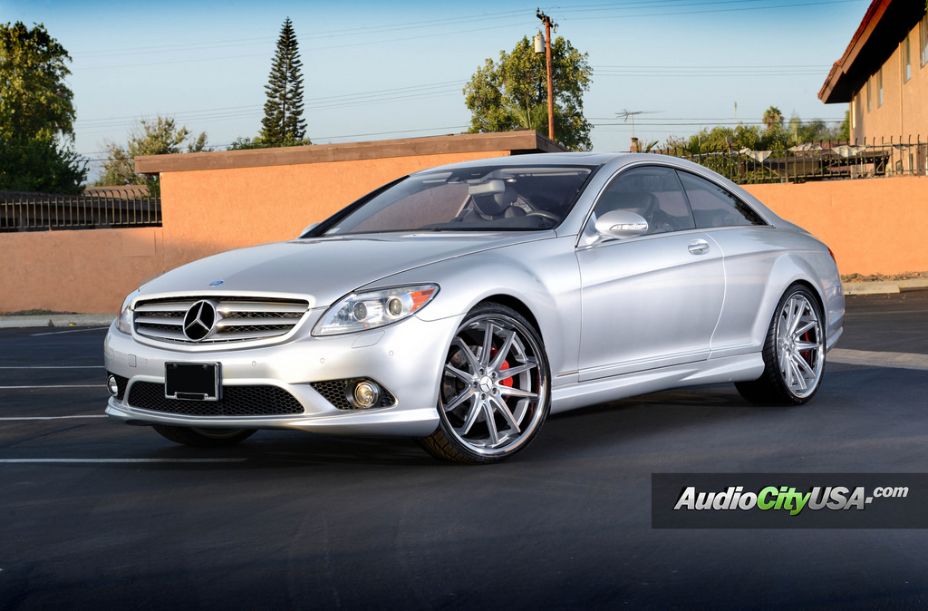 photo 4 Mercedes-Benz CL-Class custom wheels Asanti ABL 5 22x9.0, ET , tire size 245/30 R22. 22x10.5 ET 295/25 R22