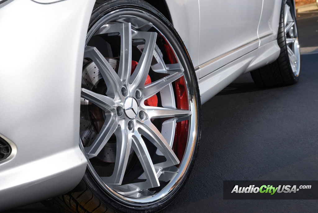 photo 1 Mercedes-Benz CL-Class custom wheels Asanti ABL 5 22x9.0, ET , tire size 245/30 R22. 22x10.5 ET 295/25 R22