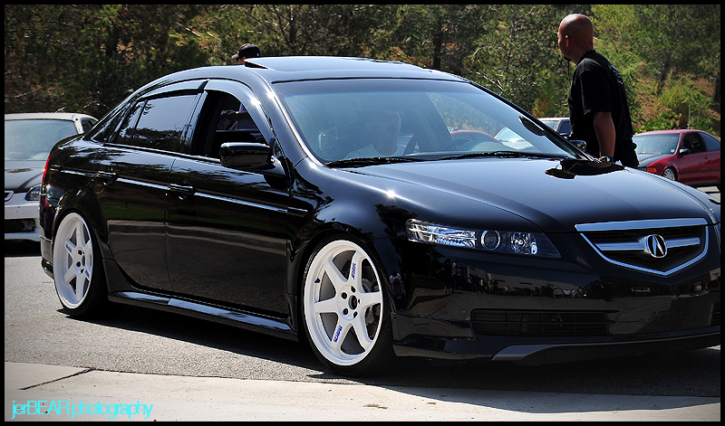 photo 1 Acura TL custom wheels Rays Engineering Volk Racing TE37 19x8.5, ET +25, tire size 225/35 R19. 19x9.5 ET+29 235/35 R19