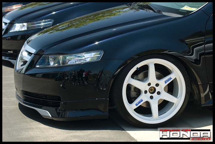 photo 4 Acura TL custom wheels Rays Engineering Volk Racing TE37 19x8.5, ET +25, tire size 225/35 R19. 19x9.5 ET+29 235/35 R19