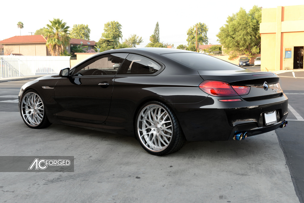 photo 5 BMW 650 custom wheels AC 313 22x9.0, ET , tire size 245/30 R22. 22x10.0 ET 295/25 R22