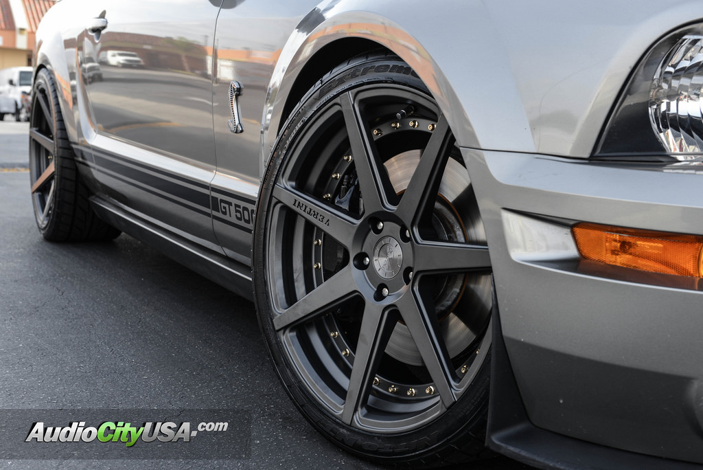 photo 1 Ford Shelby GT500 custom wheels Vertini Dynasty 20x8.5, ET , tire size 245/35 R20. 20x10.0 ET 285/30 R20