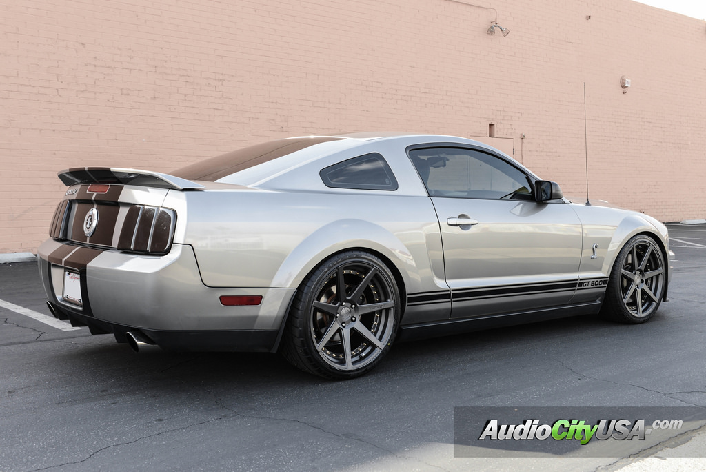 photo 2 Ford Shelby GT500 custom wheels Vertini Dynasty 20x8.5, ET , tire size 245/35 R20. 20x10.0 ET 285/30 R20