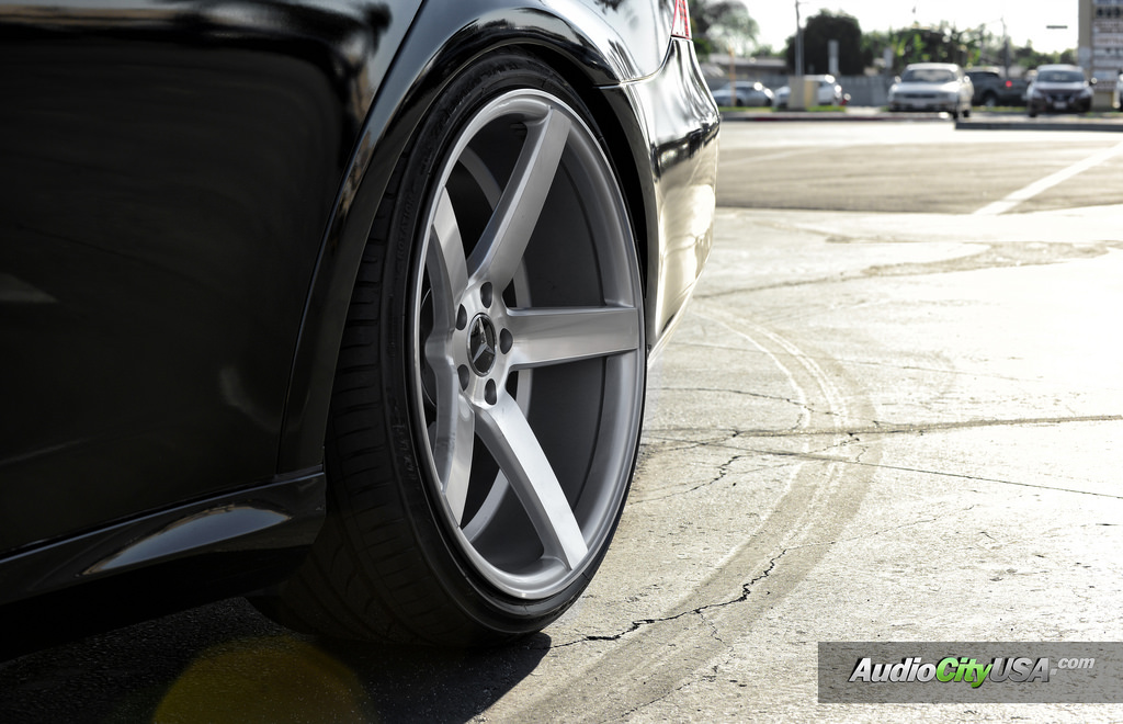 Mercedes Benz CLS Class custom wheels STR 607 20x9 0 ET tire size 245 30 R20 20x10 5 ET 275 