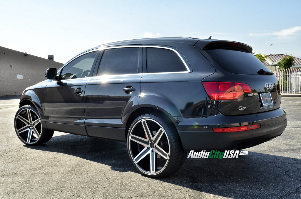 photo 4 Audi Q7 custom wheels Giovanna Dramuno 6 24x10.0, ET , tire size 275/30 R24. 22x12.0 ET 335/25 R22