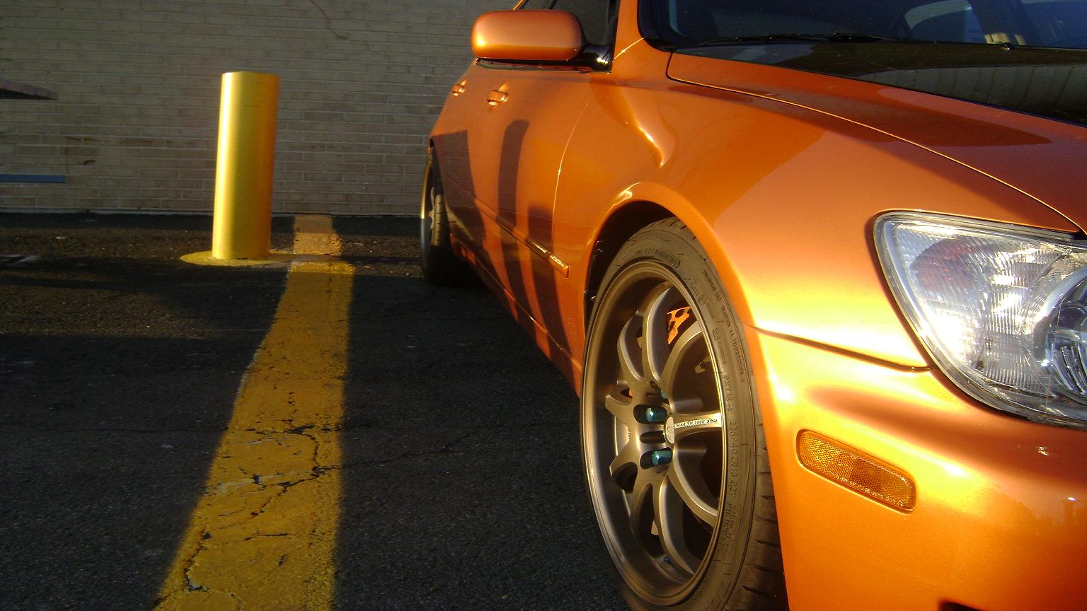 photo 3 Lexus IS 300 custom wheels Work Emotion XD9 18x8.0, ET +45, tire size 225/40 R18. 18x9.0 ET+38 265/35 R18