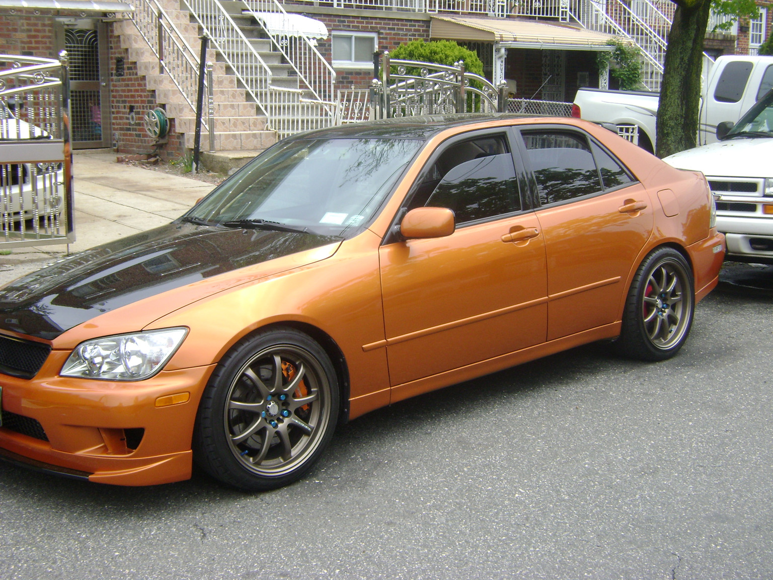 photo 6 Lexus IS 300 custom wheels Work Emotion XD9 18x8.0, ET +45, tire size 225/40 R18. 18x9.0 ET+38 265/35 R18