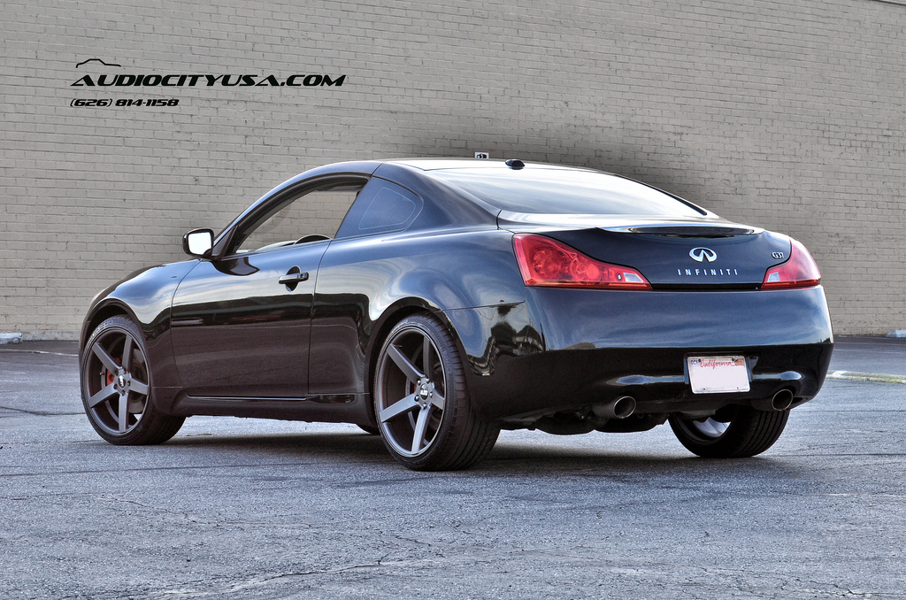 photo 2 Infiniti G37 custom wheels STR 607 20x9.0, ET , tire size 245/35 R20. 20x10.5 ET 285/30 R20