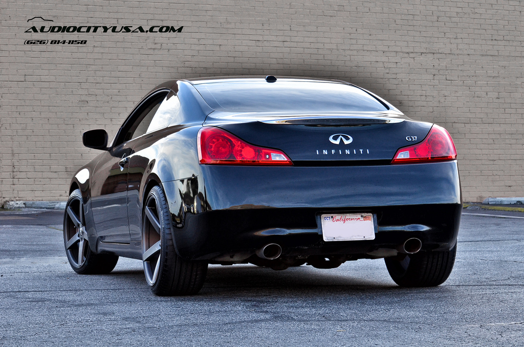 photo 3 Infiniti G37 custom wheels STR 607 20x9.0, ET , tire size 245/35 R20. 20x10.5 ET 285/30 R20