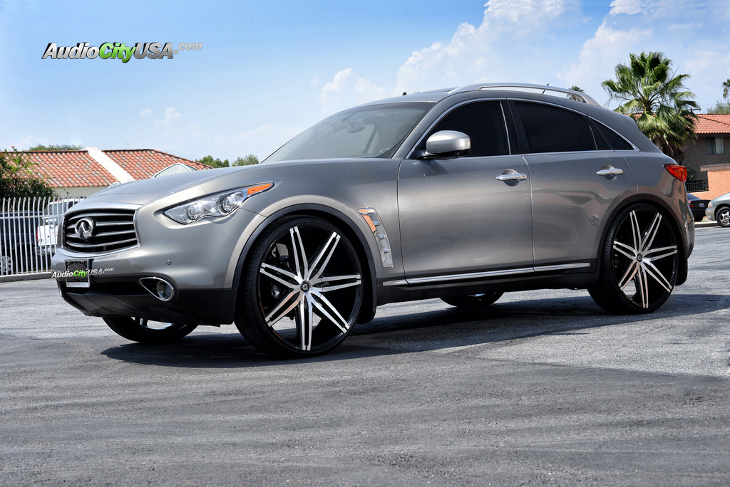 photo 1 Infiniti FX37 custom wheels Lexani Johnson 2 26x9.5, ET , tire size 255/30 R26. x ET