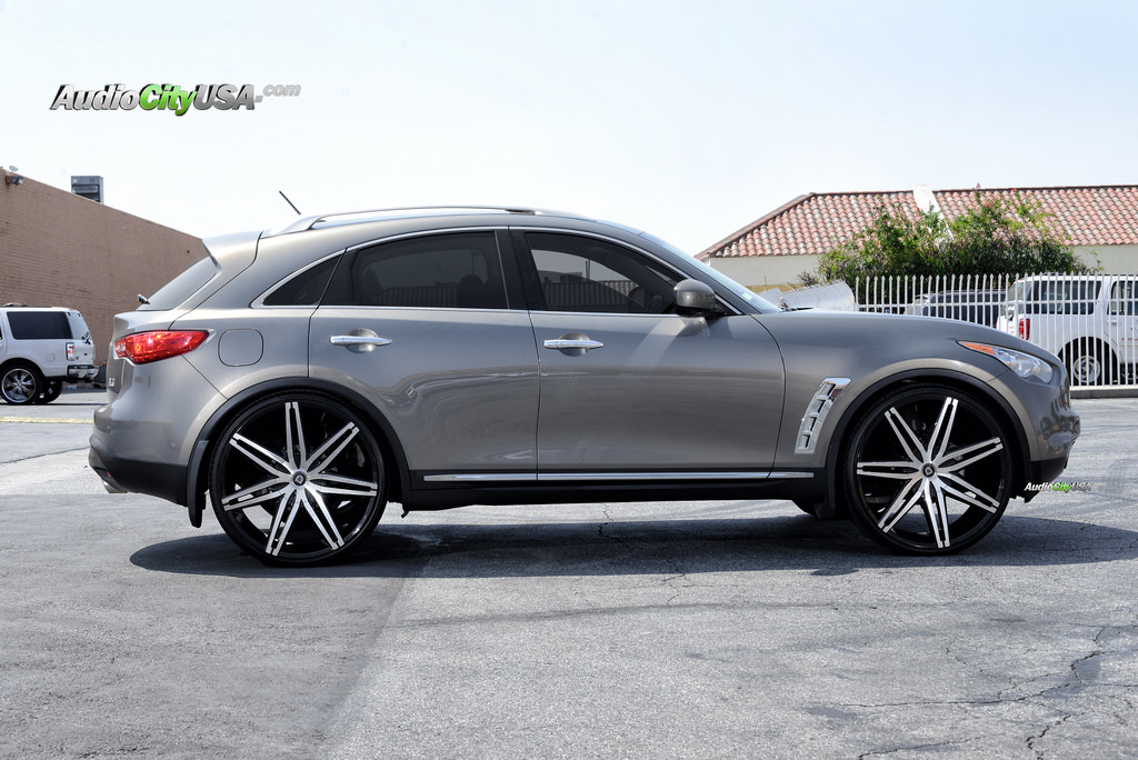 photo 4 Infiniti FX37 custom wheels Lexani Johnson 2 26x9.5, ET , tire size 255/30 R26. x ET