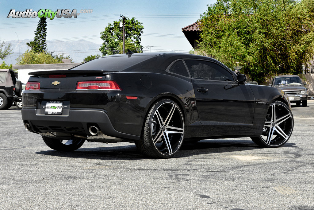 photo 4 Chevrolet Camaro custom wheels Versante 233 24x10.0, ET , tire size 275/25 R24. x ET 