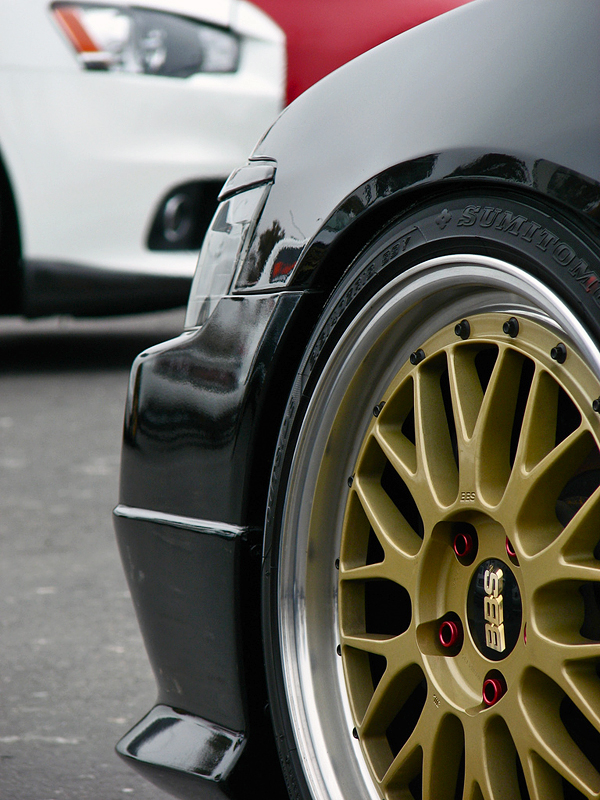 photo 9 Honda Accord custom wheels BBS LM 18x8.0, ET +15, tire size 215/40 R18. 18x9.0 ET+25 225/40 R18