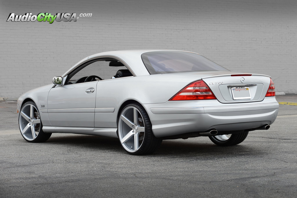 photo 2 Mercedes-Benz CL-Class custom wheels Niche Milan M135 22x9.0, ET , tire size 235/30 R22. 22x10.5 ET 275/25 R22